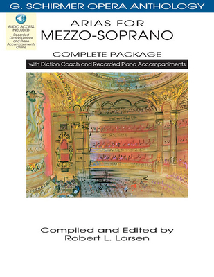 Arias for Mezzo-Soprano Book/Online Audio [With... 1480328502 Book Cover