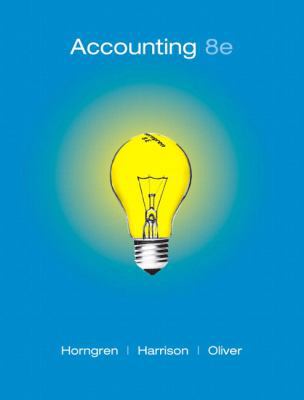 Accounting 0136072976 Book Cover