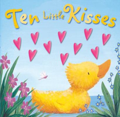 Ten Little Kisses (Moulded Counting Books) 1848573294 Book Cover