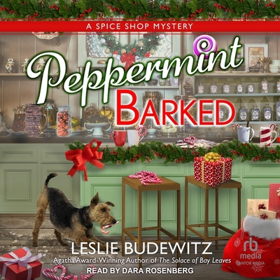 Peppermint Barked: A Spice Shop Mystery B0C2T6W24D Book Cover