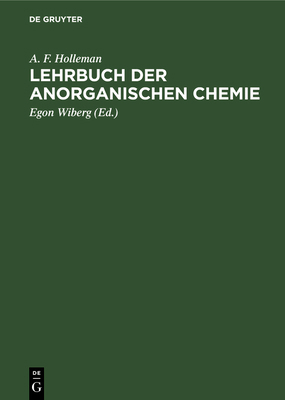 Lehrbuch Der Anorganischen Chemie [German] B002I7LEW6 Book Cover