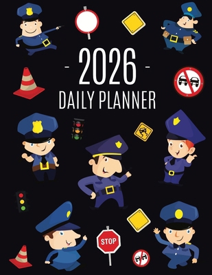 Police Planner 2026: Cool Daily Organizer: Janu... 1965994946 Book Cover