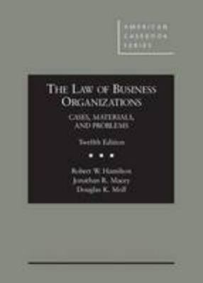 The Law of Business Organizations: Cases, Mater... 0314285636 Book Cover
