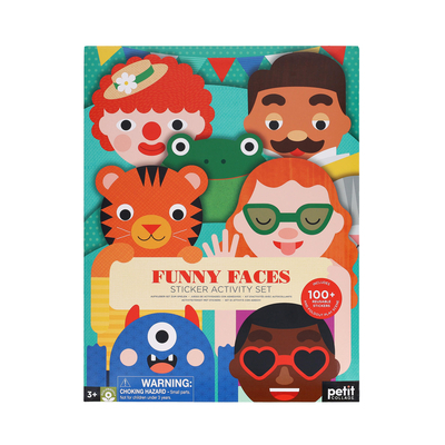 Sticker Activity Set: Funny Faces 1797229338 Book Cover