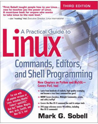 A Practical Guide to Linux Commands, Editors, a... 013308504X Book Cover