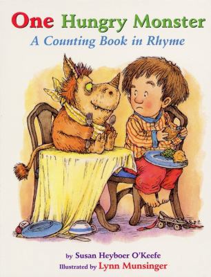 One Hungry Monster: A Counting Book in Rhyme 0316608041 Book Cover