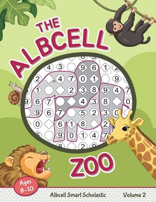 The Albcell Zoo: Interactive Puzzles and Colori... B0FCCHT31Q Book Cover