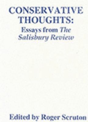 Conservative thoughts: Essays from the Salisbur... B000H5X68G Book Cover