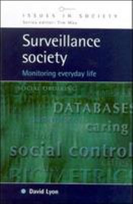 Surveillance Society 0335205461 Book Cover