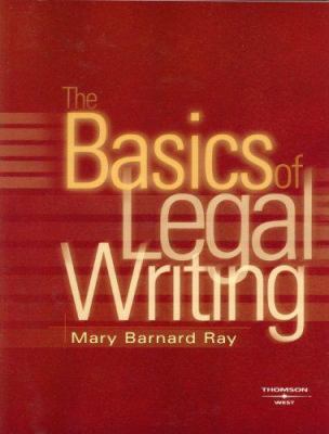 Ray's: The Basics of Legal Writing 0314163395 Book Cover