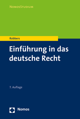 Einfuhrung in Das Deutsche Recht [German] 3848758334 Book Cover
