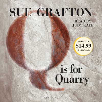 Q Is for Quarry 0525590269 Book Cover