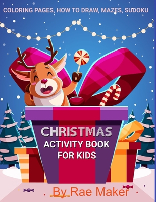 Christmas Activity Book for Kids B0B4L6VPXB Book Cover