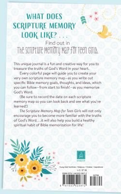 The Scripture Memory Map for Teen Girls: A Crea... 1643520873 Book Cover