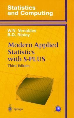 Modern Applied Statistics with S-PLUS (Statisti... 0387988254 Book Cover