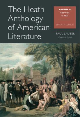 The Heath Anthology of American Literature, Vol... 1133310222 Book Cover