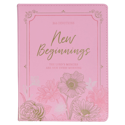 Devotional New Beginnings Pink Flexcover Feb. 1639524762 Book Cover