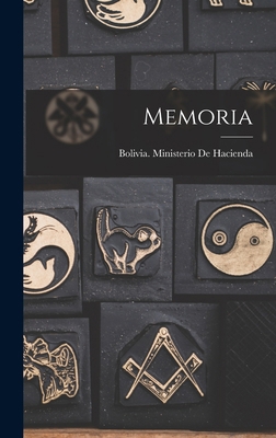 Memoria [Spanish] 1017407851 Book Cover