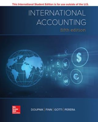 International Accounting 1260547981 Book Cover