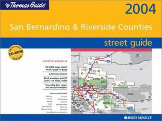 Thomas Guide San Bernardino County Street Guide... 052899929X Book Cover