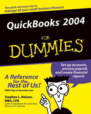 QuickBooks 2004 For Dummies 0764555251 Book Cover