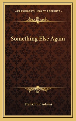 Something Else Again 1163679518 Book Cover