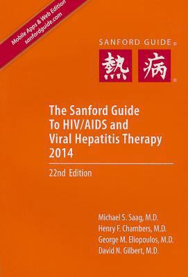 The Sanford Guide to HIV/AIDS Therapy 2014: Poc... 193080881X Book Cover