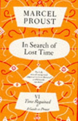 In Search Of Lost Time V6 Time Regained 0701139927 Book Cover