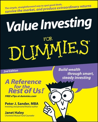 Value Investing for Dummies 0470232226 Book Cover