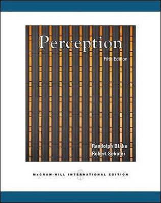 Perception, 5th Edition 0071112723 Book Cover