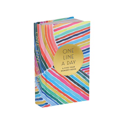 Rainbow One Line a Day: A Five-Year Memory Book 1452174806 Book Cover