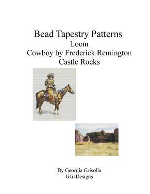 Bead Tapestry Patterns Loom Cowboy by Frederick... [Large Print] 1535215976 Book Cover