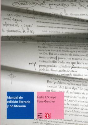 Manual de edición literaria y no literaria (Spa... [Spanish] 9681677684 Book Cover