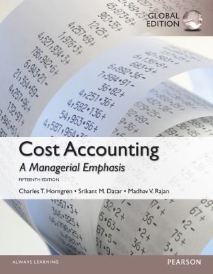 Cost Accounting, Global Edition [Portuguese] 1292018224 Book Cover