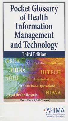 Pocket Glossary of Health Information Managemen... 1584263148 Book Cover