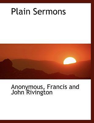 Plain Sermons 1140614002 Book Cover