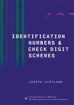 Identification Numbers and Check Digit Schemes B007CZLQCW Book Cover
