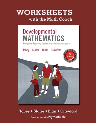 Worksheets with the Math Coach for Developmenta... 0321880277 Book Cover