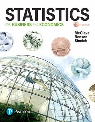Statistics for Business and Economics Plus Myla... 0134763742 Book Cover