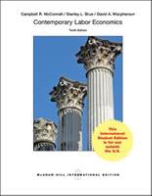 Contemporary Labor Economics 0071315713 Book Cover