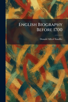 English Biography Before 1700 1025634217 Book Cover