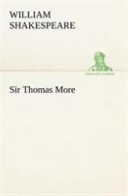 Sir Thomas More 384914996X Book Cover