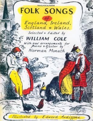 Folk Songs of England, Ireland, Scotland & Wale... 0897249550 Book Cover