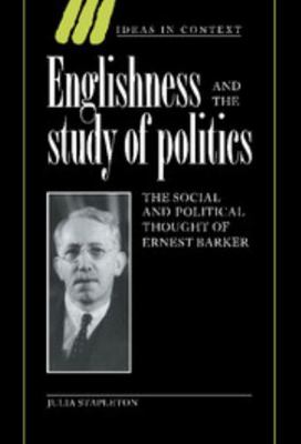 Englishness and the Study of Politics 0521461251 Book Cover