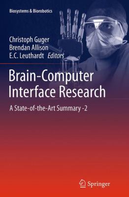 Brain-Computer Interface Research: A State-Of-T... 3662523914 Book Cover