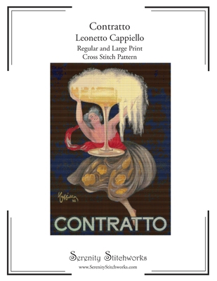 Contratto Cross Stitch Pattern Book, Leonetto C... B0F9WKKHN8 Book Cover