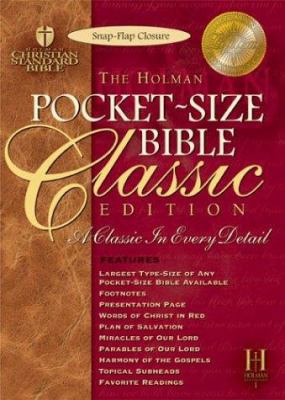 Pocket Size Bible-HCSB-Classic 1586400525 Book Cover