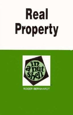 Real Property (NUTSHELL SERIES) 0314024360 Book Cover