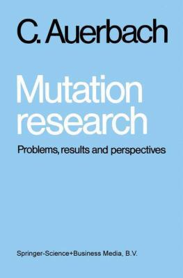 Mutation Research: Problems, Results and Perspe... 0412112809 Book Cover