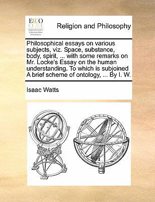 Philosophical Essays on Various Subjects, Viz. ... 1140677764 Book Cover